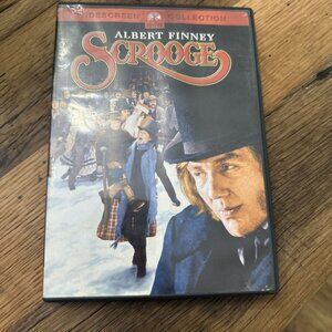 Scrooge Albert Finney DVD Tested Working Christmas